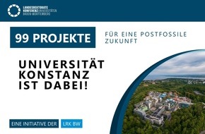 Universit&auml;t Konstanz: 99 Projekte f&uuml;r eine postfossile Zukunft, PI Nr. 71/2026