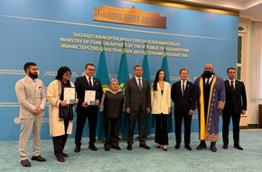 Botschaft der Republik Kasachstan in der Bundesrepublik Deutschland: Kasachstan ernennt Botschafter des guten Willens