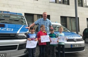 Polizei Dortmund: POL-DO: Gewinner des Malwettbewerbs: Erlebnistage bei der Polizei