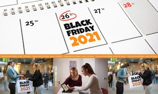 BlackFriday.de: Umfrage zum Black Friday 2021: Verbraucher zieht es wieder mehr in den stationären Handel!
