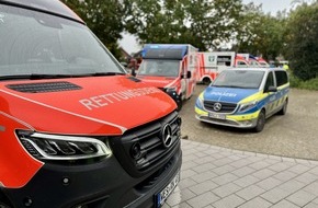 Freiwillige Feuerwehr Alpen: FW Alpen: Zwei Einsätze - Ausgelöste Brandmeldeanlage und 14 betroffene Kinder nach Experiment im Chemieunterricht