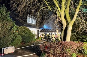 Freiwillige Feuerwehr Kalkar: Feuerwehr Kalkar: Garagenbrand in Kalkar