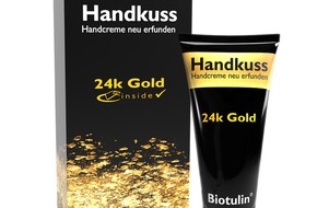MyVitalSkin GmbH & Co KG: Biotulin im Goldrausch / Handkuss - Handcreme neu erfunden - 24 k Gold