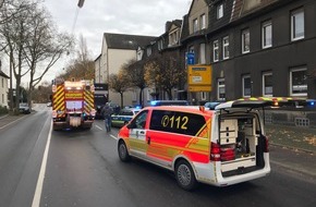 Feuerwehr Recklinghausen: FW-RE: Auffahrunfall von vier Fahrzeugen
