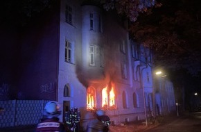 Feuerwehr Dortmund: FW-DO: Wohnungsbrand in Dorstfeld