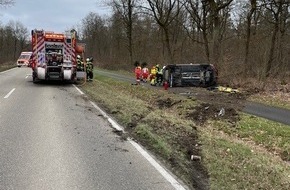Polizeidirektion Ludwigshafen: POL-PDLU: Verkehrsunfall sorgt f&uuml;r kurzzeitige Vollsperrung auf der L528 bei B&ouml;hl-Iggelheim