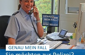 Polizei Mettmann: POL-ME: Info-Hotline rund um eine Bewerbung bei der Polizei NRW - 2503015