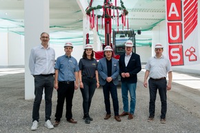 BAUHAUS feiert Richtfest f&uuml;r neues Fachcentrum in Nagold