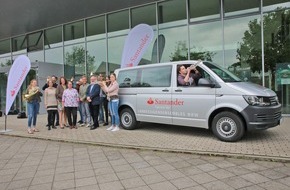 Openbank Deutschland: Santander sponsert Bus f&uuml;r Auftritte der Landesjugendensembles NRW