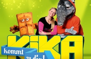 KiKA - Der Kinderkanal ARD/ZDF: KiKA-Stars hautnah am 9. Juni in Bad Hersfeld. "KiKA kommt zu dir!" beim Hessen-Tag 2019