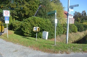 Polizeiinspektion Aurich/Wittmund: POL-AUR: Wiesmoor - Postbriefkasten aufgebrochen