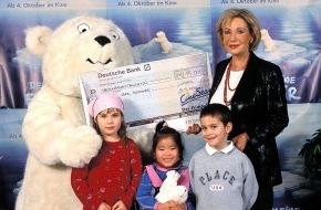 terre des hommes Deutschland e. V.: "Kinder-Kino-Tag 2001" brachte 19. 000 Mark / Der »Kleine Eisbär«
hilft Straßenkindern