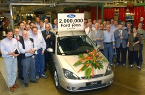 Ford-Werke GmbH: Zwei Millionen Ford Focus in Europa produziert