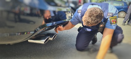 Polizeipräsidium Rheinpfalz: POL-PPRP: Polizeidirektion Ludwigshafen verstärkt Tuning-Kontrollteam
