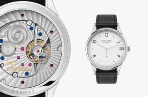 NOMOS Glash&uuml;tte: Uhrenmanufaktur NOMOS Glash&uuml;tte gewinnt Capital Watch Award / Minimatik 39 Datum als beste Luxusuhr bis 5.000 Euro ausgezeichnet