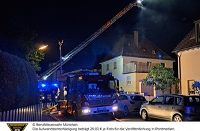 Feuerwehr München: FW-M: Wohnung nach Brand unbewohnbar (Sendling)