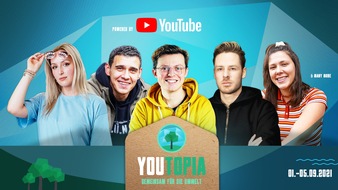 i&u TV Produktion GmbH: YouTopia 2021: Das innovative Live-Event geht in die zweite Runde