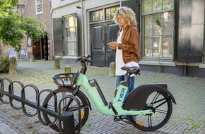 FREE NOW: FREE NOW integriert E-Bikes von TIER in Hamburg