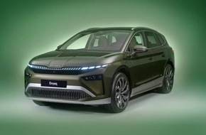 Der neue Škoda Enyaq: Eines der erfolgreichsten Elektrofahrzeuge Europas tritt in die Modern Solid-Ära ein