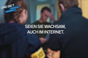 Gemeinsam gegen Cyberbetrug: Heute startet der 3. Teil der Kampagne zur Prävention von Cyberbetrug «Und Sie? Hätten Sie ja gesagt?», zum Thema Money Mule Gemeinsam gegen Cyberbetrug: Heute startet der 3. Teil der Kampagne zur Prävention von Cyberbetrug «Und Sie? Hätten Sie ja gesagt?», zum Thema Money Mule