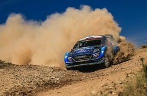 Ford-Werke GmbH: M-Sport Ford auf dem Sprung: Rennstall startet mit drei Fiesta WRC bei ultraschneller WM-Rallye Finnland
