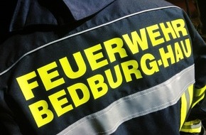 Freiwillige Feuerwehr Bedburg-Hau: FW-KLE: Rauchentwicklung durch Phosphorgranate