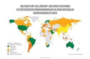 ProVeg Deutschland: Ausgewogene Ernährungsrichtlinien? Deutschland schneidet in Vergleichsstudie auffallend schlecht ab