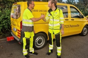 Touring Club Schweiz/Suisse/Svizzero - TCS: La Patrouille TCS élue " Road Patrol Team of the Year " à Bruxelles