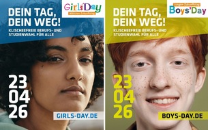 Kompetenzzentrum Technik-Diversity-Chancengleichheit e.V.: Girls'Day und Boys'Day 2026: Dein Tag, dein Weg! / Impulse f&uuml;r die Fachkr&auml;fte von morgen