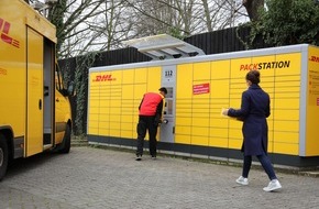 Deutsche Post DHL Group: PM: 20 Jahre Packstation Ein gelber Automat revolutioniert den Empfang und Versand von Paketen