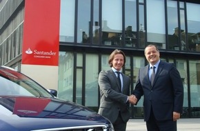 Santander Consumer Bank AG: Santander Consumer Bank und Volvo werden Partner im Bereich der Finanzdienstleistungen (mit Bild)