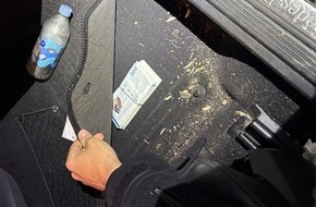 Bundespolizeiinspektion Flensburg: BPOL-FL: Trio meldet Geld bei Grenzübertritt nicht an; Bundespolizei findet versteckt mehr als 148.000 dänische Kronen