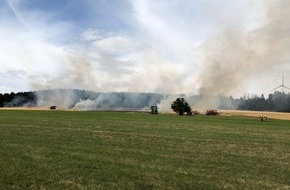 Polizeidirektion Trier: POL-PDTR: Flächenbrand in Achtelsbach