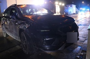 Kreispolizeibehörde Herford: POL-HF: Verkehrsunfall - 65-Jähriger leicht verletzt