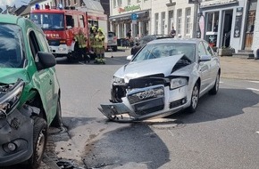 Freiwillige Feuerwehr Gangelt: FW Gangelt: Unfall mit einer Verletzten