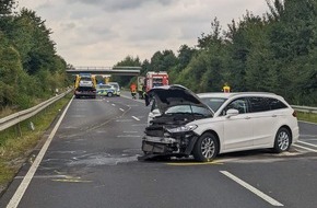 Freiwillige Feuerwehr Selfkant: FW Selfkant: Erneuter Verkehrsunfall auf der B56n