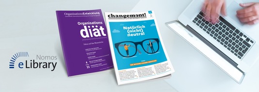 Nomos Verlagsgesellschaft mbH & Co. KG: Nomos eLibrary verstärkt Angebot mit OrganisationsEntwicklung und changement! der Handelsblatt Media Group