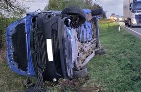 Landespolizeiinspektion Erfurt: LPI-EF: Sechs Verletzte bei Verkehrsunfall