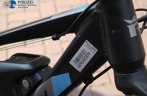 Kreispolizeibeh&ouml;rde Kleve: POL-KLE: Kreis Kleve - Starten Sie sicher in die Zweiradsaison: Pr&auml;ventionshinweise zum Diebstahl von Fahrr&auml;dern und Pedelecs