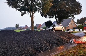 Kreispolizeibehörde Viersen: POL-VIE: Schwalmtal-Rüsgen: Zwei Unfälle an einer Baustelle