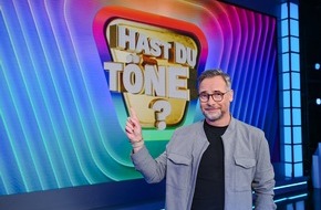 SAT.1: Caro Frier, Sasha und Oliver Geissen spitzen die Ohren: Matthias Opdenh&ouml;vel fragt in SAT.1 wieder "Hast Du T&ouml;ne?"