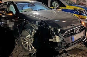 Polizei Wuppertal: POL-W: W Vorläufige Festnahme nach Unfallflucht