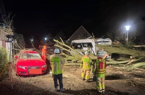 Feuerwehr Gladbeck: FW-GLA: Zahlreiche Sturmeinsätze in Gladbeck