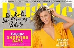 BRIGITTE: Schnäppchenjäger aufgepasst! Morgen beginnen die BRIGITTE SHOPPING DAYS