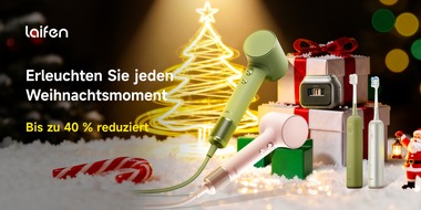 Laifen: HO HO HO - Die schönsten Weihnachtsgeschenke von Laifen für Body & Beauty / Plus exklusive Christmas-Rabatte bis zu 40 Prozent