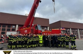Feuerwehr München: FW-M: OB Dieter Reiter besucht die Feuerwache 6 (Pasing)