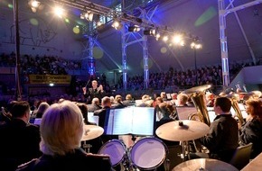 Kreisfeuerwehrverband Rendsburg-Eckernförde: FW-RD: Von Rap bis Radetzky Marsch - Feuerwehrmusik in der Nordmarkhalle