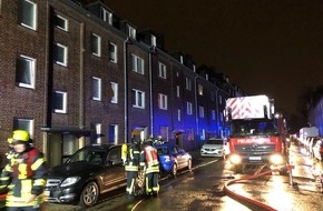 Feuerwehr Oberhausen: FW-OB: Zimmerbrand mit erschwerten Nachlöscharbeiten