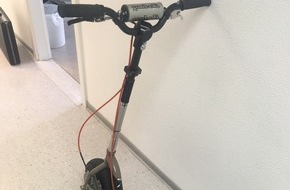 Polizeipräsidium Hamm: POL-HAM: Scooter der besonderen Art sichergestellt