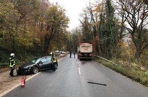 Polizei Aachen: POL-AC: Zwei Verletzte bei Unfall